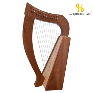 12 String Harp Handcrafted Mahogany Wood Celtic Harp for Beginners - Picture 1 of 4