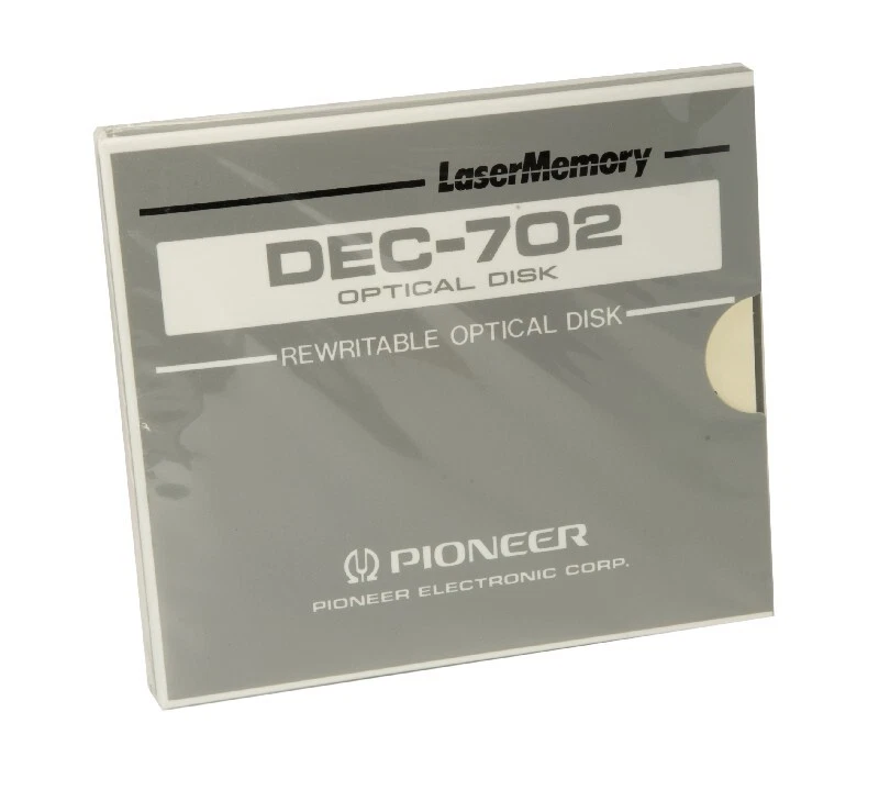 PIONEER MO Rw-Disk DEC-702 654 MB Neuf - Imagem 1 de 1