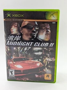 Midnight Club II (Microsoft Xbox, 2003) Tested Working Damaged Manual - Picture 1 of 11