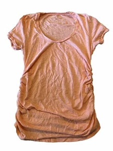 Motherhood Maternity Top, Sz S, Stretch, Coral Color - Picture 1 of 4