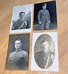 4 Vintage REAL PHOTO POSTCARDS - WWI Era MARINES - Panama City & more - Picture 1 of 9