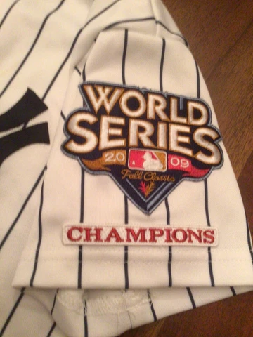 New York Yankees 2009 World Series Alex Rodriguez #13 Jersey Boys Medium SEWN Cover