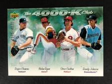 2005 Upper Deck The 4000-K Club Nolan Ryan Randy Johnson Steve Carlton /4000
