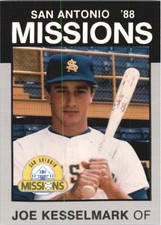 1988 San Antonio Missions Best Platinum #11 Joe Kesselmark