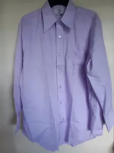 VINTAGE TOWNCRAFT PENNEY'S PENN PRESS Purple Long Sleeve Shirt Size 17 33 NWOT - Picture 1 of 5