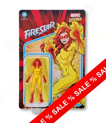 Firestar Hasbro Marvel Legends Retro Collection 10 cm Actionfigur 2022