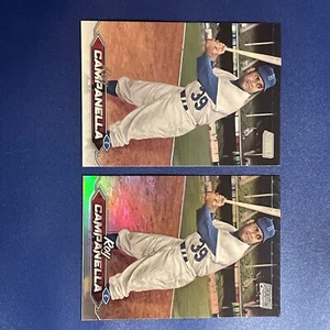 2024 Topps Stadium Club Base & Chrome Refractor Roy Campanella #299 Dodgers - Picture 1 of 5