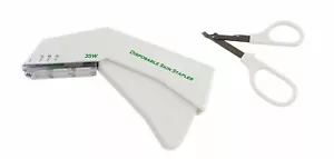 Grapadora de piel desechable estéril con removedor de grapadora de piel y 35 grapas precargadas - Imagen 1 de 10