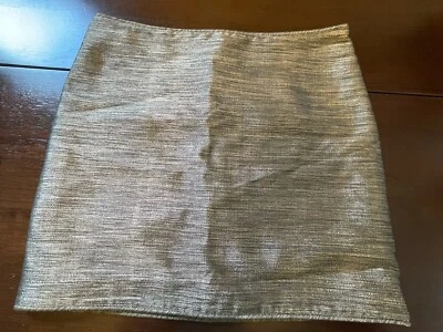 Minifalda gris brillante con cierre de cremallera Burberry para mujer talla 6 Y2K años 2000 *tiene tiradores Foto 1 de 4