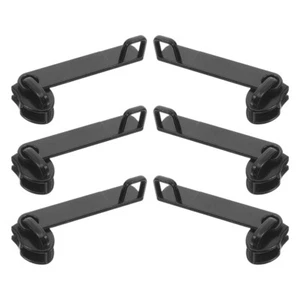 6 Pcs Suitcase Slider Luggage Zipper Puller Replacement Clothing Pulls - Picture 1 of 12