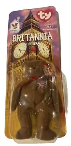 Britannia The Bear-1996 McDonalds Ty Beanie Baby with Rare Errors 1993, OakBrook - Picture 1 of 6