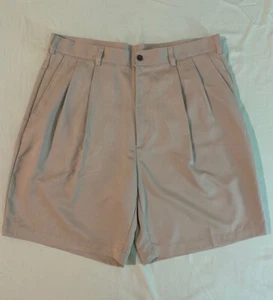 PERRY ELLIS Men’s Khaki Shorts - Size: 36 - Picture 1 of 7