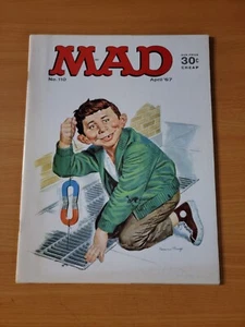 Mad Magazine #110 ~ VERY FINE - NEAR MINT NM ~ April 1967 - Picture 1 of 2