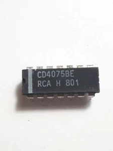 Microchip Texas Instruments CD4075BE RCA H 801 - Imagen 1 de 3
