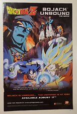 Dragon Ball Z Bojack Unbound Funimation 2004 Print Magazine Ad Anime Poster