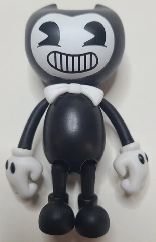 Bendy and the Ink Machine BENDY 4" Action Figure PhatMojo 2018 Meatly Games Cover