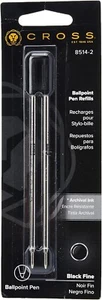 Cross Ballpoint Pen Refill Ink Black Fine 8514-2 - Picture 1 of 1