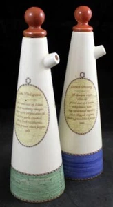 Wedgwood Sarahs Garden Set of Oil & Vinegar Cruets - Picture 1 of 8