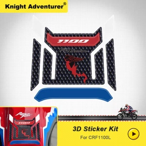 For 2020--2024 Honda CRF1100L 3D Gas Fuel Tank Protector Pad Cover Decal Sticker - Bild 1 von 3