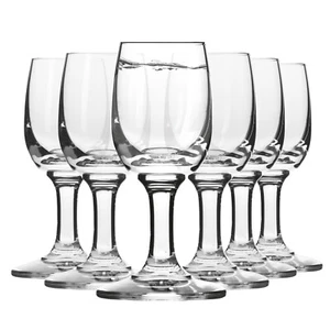 Krosno Pure Gläser für Wodka Schnaps Shot Likör | Set 6 | 35 ml | Spülmaschine - Bild 1 von 10