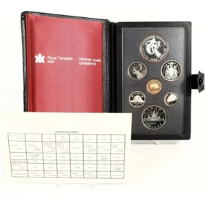 1983 Canadian Proof 7 Piece Set Collectible Silver - Picture 1 of 4