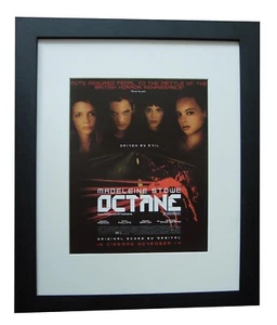 OCTANE+Movie+Film+POSTER+AD+ORIGINAL 2003+TOP QUALITY FRAMED+EXPRESS WORLD SHIP - Imagen 1 de 6