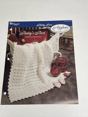 Baby's Best Afghan Baby Love Crochet Pattern Needlecraft Shop - Image 1 of 4