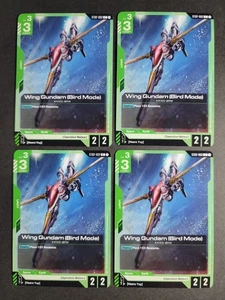 Wing Gundam Bird Mode (X4) ST02-002 Common Gundam Starter Deck 2 - Picture 1 of 2