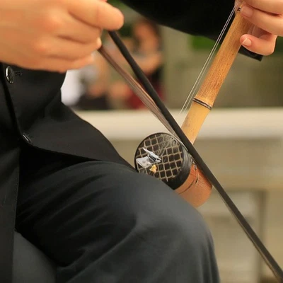  4pcs Pratico acciaio zincato in acciaio zincato Erhu Mutes Erhu Silenziatori - Immagine 1 di 4