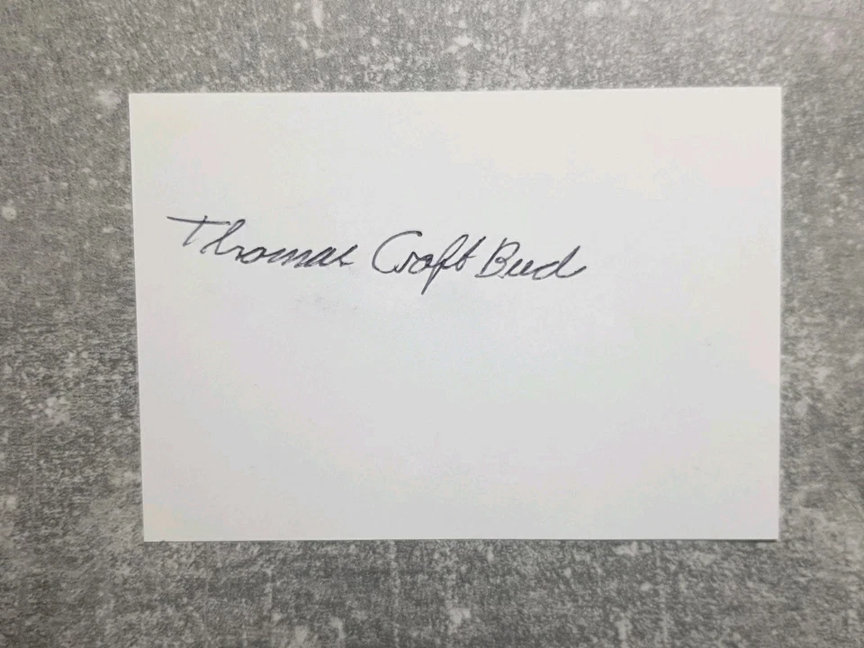 KK m.Orig.AG Thomas Croft-Buck DAN Rudern 1.WM 92/95 - LM8+ Rarität! - Bild 1 von 1