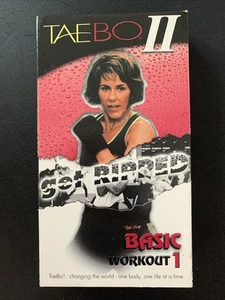 Taebo II Get Ripped Basic Workout 1 (VHS,2000) - Picture 1 of 5