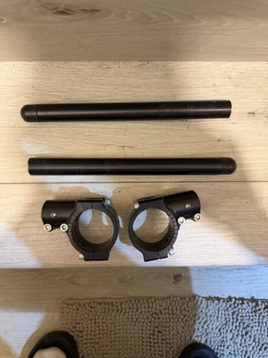 Woodcraft Yamaha YZF-R1 02-25 Clips Zero Offset - Negro (¡BÁSICAMENTE NUEVO!) Foto 1 de 2