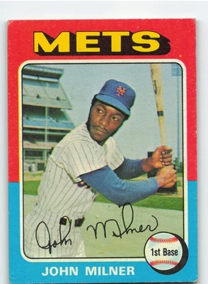 1975 Topps #264 John Milner - New York Mets **Set Break** - Image 1 of 2