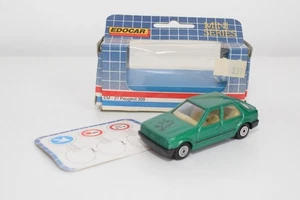 B86 1:60 3INCH 3 INCH EDOCAR MC TOY PEUGEOT 309 MET. GREEN NMIB - Picture 1 of 20
