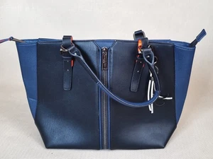 Borsa donna Pauls Boutique London Conner nera blu nuova con etichette - Foto 1 di 10