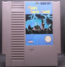 Milon's Secret Castle NES Nintendo Entertainment System, 1988 Authentic Tested
