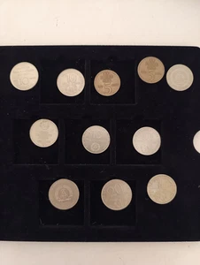 11 DDR Münzen (5 Mark/10 Mark/20 Mark) verschiedene Jahre - Bild 1 von 1