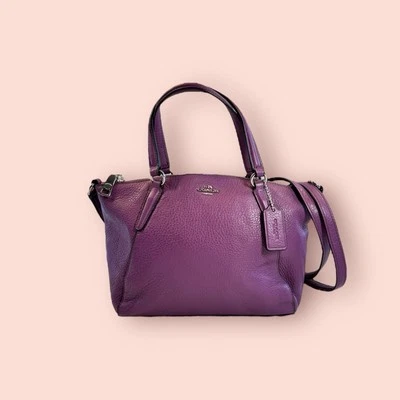 Cartera Bandolera COACH Kelsey Mini Lujo Diseñador Cuero Guijarro 57563 Foto 1 de 4