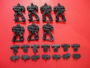 Warhammer 40k Ángeles Oscuros Venganza Oscura Escuadrón Táctico Marines x7 Bits Caja - Imagen 1 de 5