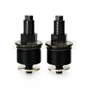 Pernos de horquilla delanteros tapa de horquilla ajustable para Honda NSR50 NSR80 NS-1 30 mm negro - Imagen 1 de 5