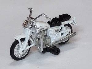 Vintage Tomica White Yamaha Sports TX 750 Motorcycle No. 30 Japan Near Mint 1/37 - Picture 1 of 3