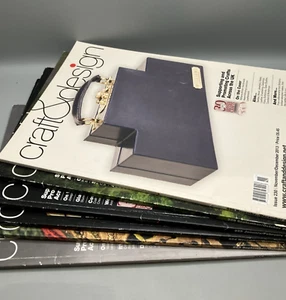 Craft&Design Magazine 6 Paperback Bundle 2012 - 2013 Craft & Design - Picture 1 of 24