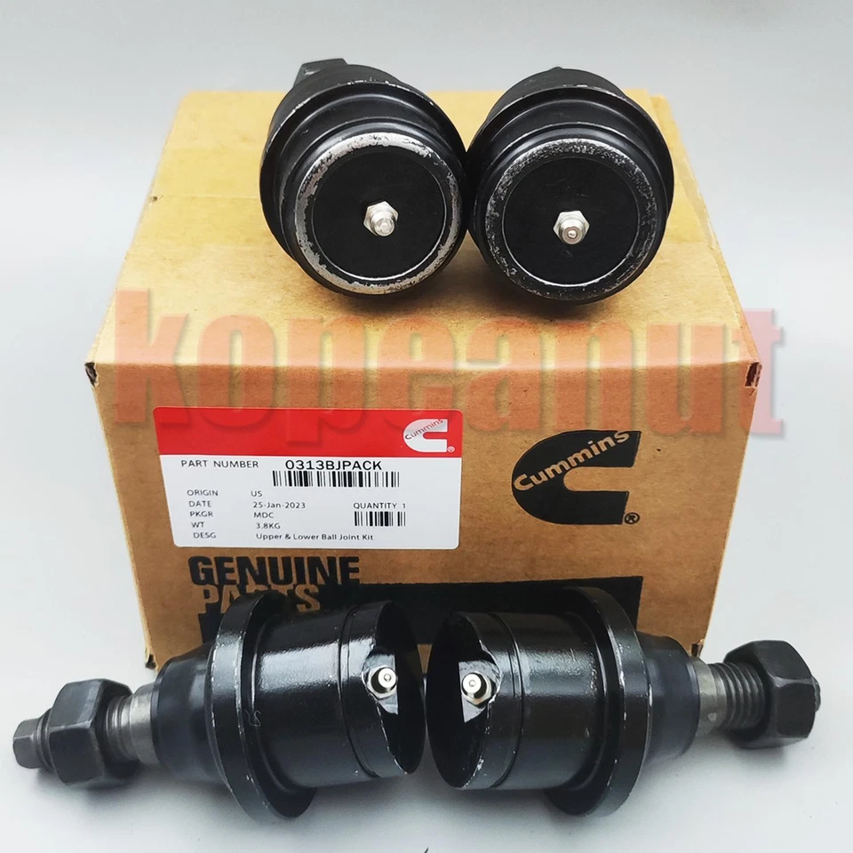 4 piezas rótulas inferiores superiores Cummins 0313BJPACK para 03-13 Dodge Ram 2500 3500 Foto 1 de 4