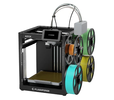 FLASHFORGE AD5X Multi-Colour 3D Printer *EX DEMO* - Image 1 of 4