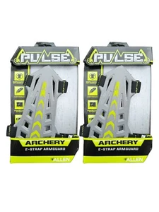 Pulse Artery by Allen 2-Strap Bow Archery Armguard Adjustable Gray 2pk - Picture 1 of 3