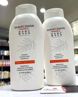 Skin by Zaron Vitamin C aufhellende feuchtigkeitsspendende Körperwäsche 650ml