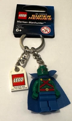 Lego DC Comics 853456 Martian Manhunter Key Chain Keyring Minifigure New - Image 1 of 2