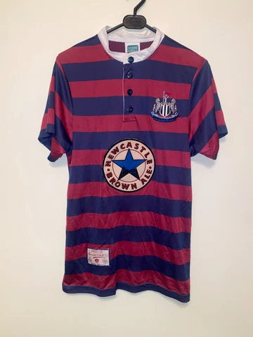 Newcastle United 1995 1996 Score Draw Away FOOTBALL SHIRT JERSEY CAMISETA SZ S Cover