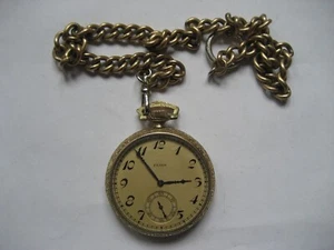 Antike Elgin Watch USA - 15 Jewels Taschenuhr – Empire State - Bild 1 von 7