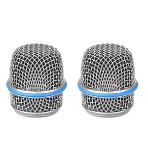 2 Pcs Beta57 RK320 Mic Grille for Shure BETA 57A Supercardioid Dynamic Microhone - Picture 1 of 1